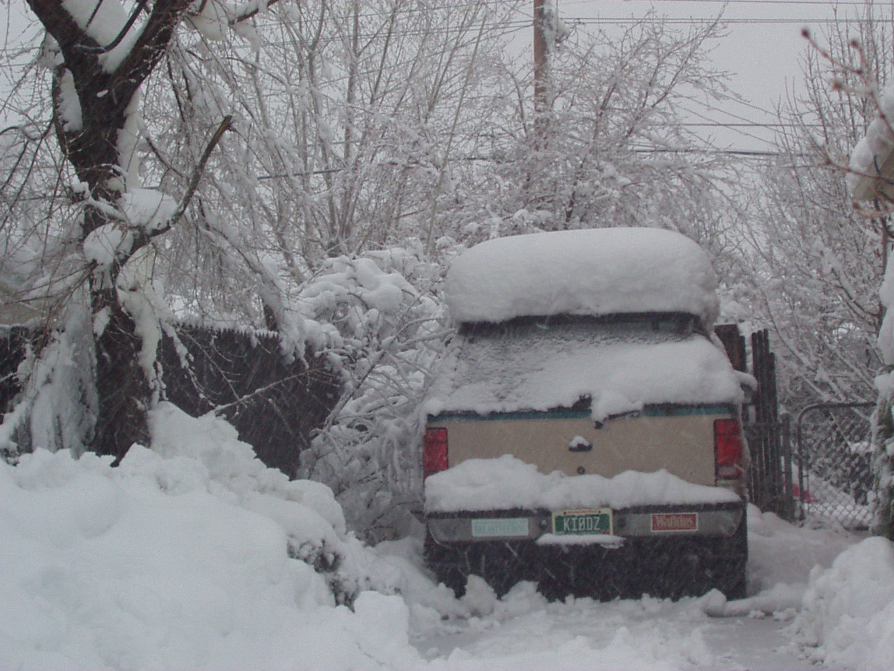 Ford Explorer in Driveway